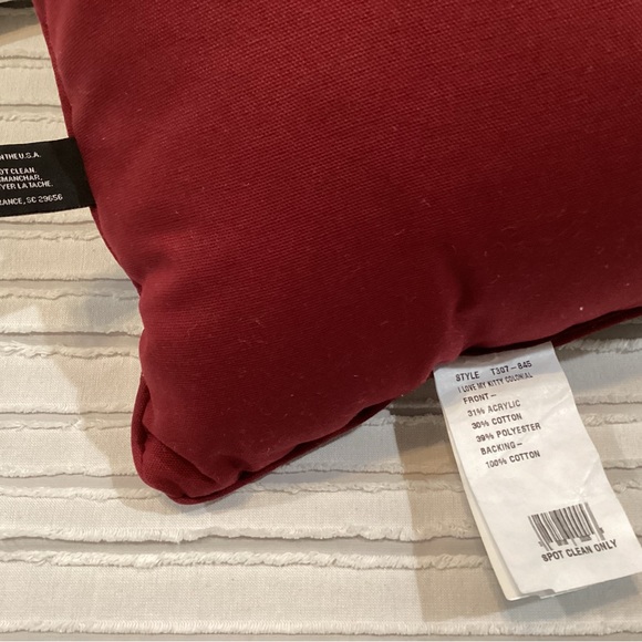 🔴 New & Vintage - Beautiful Woven Tapestry Pillow - Bear - Cat - Antiques - Picture 5 of 7